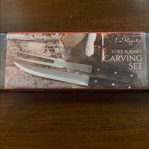 Le Regalo Fork & Knife Carving Set